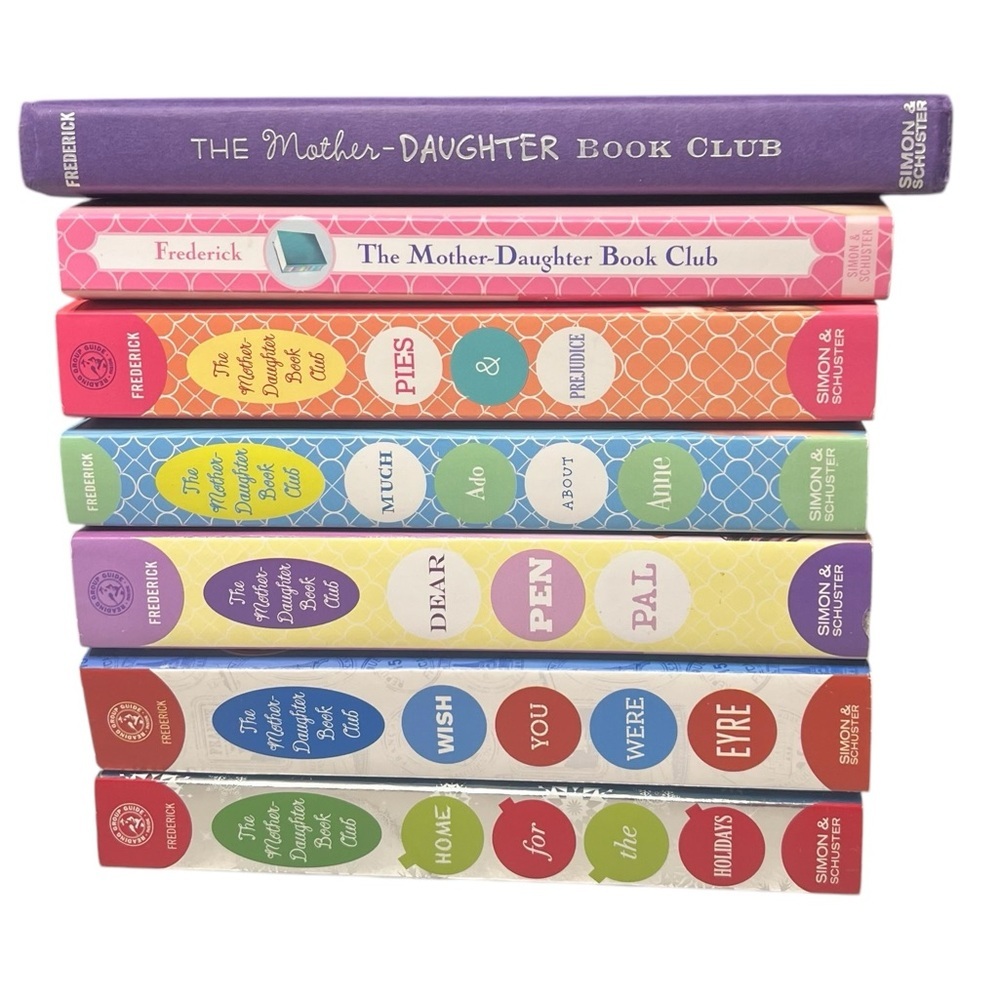 7 Piece Set The Mother-Daughter Book Club Series by Heather Vogel Frederick - Picture 2 of 5